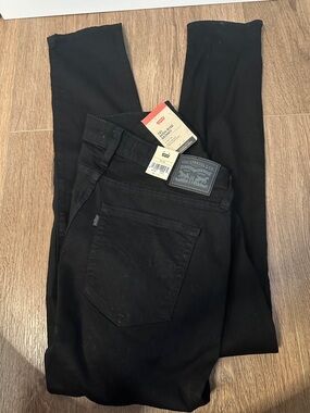 Levi's Black Slim Jeans - Modern Slim Fit